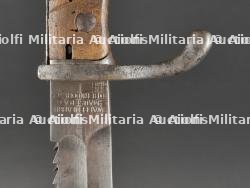 Lot de 2 baïonnettes allemandes 98-05 dont une à dents de scie. Lot of Two German 98/05 Bayonets, One Sawback Model — miniature 18