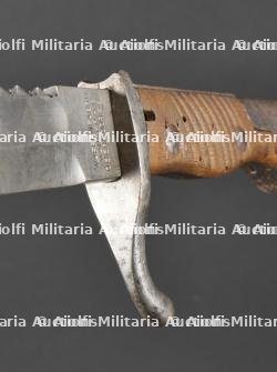 Lot de 2 baïonnettes allemandes 98-05 dont une à dents de scie. Lot of Two German 98/05 Bayonets, One Sawback Model — photo 20