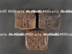 Brelage français cuir marron riveté. Brown Leather French Equipment Harness, Riveted Construction — photo 11