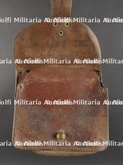 Brelage français cuir marron riveté. Brown Leather French Equipment Harness, Riveted Construction — photo 16