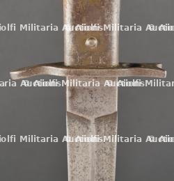 Poignard baïonnette DEMAG régimenté. Regimentally Marked DEMAG Trench Knife-Bayonet — miniature 12