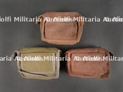 Ceinturon et cartouchières français ersatz en toile. French Ersatz Canvas Belt and Cartridge Pouches — miniature 8