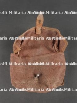Ceinturon et cartouchières français ersatz en toile. French Ersatz Canvas Belt and Cartridge Pouches — miniature 11
