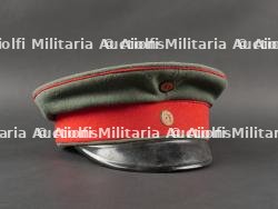 Casquette feldgrau de sous officier d'infanterie badois. Baden Infantry NCO Field-Grey Cap