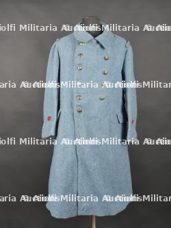 Capote française modèle 1915 bleu horizon. Blue Horizon French Model 1915 Greatcoat