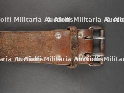 Brelage français cuir marron. Brown Leather French Equipment Harness — miniature 8