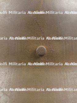 Casque allemand Stahlhelm M1916 avec impact. German M1916 Stahlhelm with Impact — photo 5