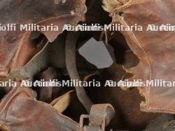 Casque allemand Stahlhelm M1916 avec impact. German M1916 Stahlhelm with Impact — photo 10