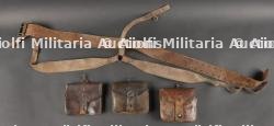Brelage français cuir marron. Brown Leather French Equipment Harness