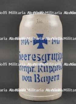 Chope Kronprinz Rupprecht 1914-1917. Commemorative Beer Stein, Kronprinz Rupprecht 1914–1917 — photo 1