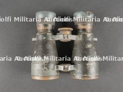 Paire de jumelles Fernglas 1908 régimentées 4e Grenadier dans leur étui ersatz. Pair of Binoculars Fernglas 1908, Regimentally Marked 4th Grenadier, in Ersatz Case — photo 9
