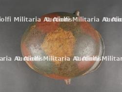 Casque allemand Stahlhelm M1916 camouflé. German M1916 Camouflaged Stahlhelm — photo 9