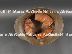 Casque allemand Stahlhelm M1916 camouflé. German M1916 Camouflaged Stahlhelm — photo 11