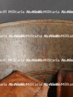 Casque allemand Stahlhelm M1916 camouflé. German M1916 Camouflaged Stahlhelm — photo 15
