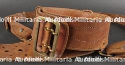 Ensemble d'équipements d'officier français dont rare porte sifflet au baudrier. French Officer’s Equipment Set with Rare Whistle Lanyard — miniature 12