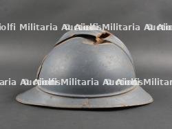Casque Adrian avec impact et pipe du sous-lieutenant Paul Delsarte du 4e Génie tombé à Verdun. Adrian Helmet with Impact and Pipe of Second Lieutenant Paul Delsarte, 4th Engineers, Fallen at Verdun — miniature 6