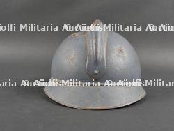 Casque Adrian avec impact et pipe du sous-lieutenant Paul Delsarte du 4e Génie tombé à Verdun. Adrian Helmet with Impact and Pipe of Second Lieutenant Paul Delsarte, 4th Engineers, Fallen at Verdun — miniature 8