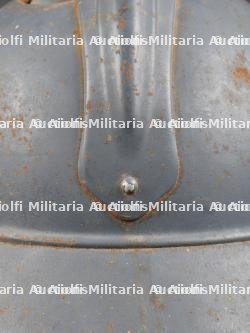 Casque Adrian avec impact et pipe du sous-lieutenant Paul Delsarte du 4e Génie tombé à Verdun. Adrian Helmet with Impact and Pipe of Second Lieutenant Paul Delsarte, 4th Engineers, Fallen at Verdun — photo 9