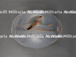 Casque Adrian avec impact et pipe du sous-lieutenant Paul Delsarte du 4e Génie tombé à Verdun. Adrian Helmet with Impact and Pipe of Second Lieutenant Paul Delsarte, 4th Engineers, Fallen at Verdun — photo 10