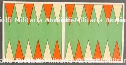 Jeu de pions de tranchée allemand avec croix de fer sur le couvercle. German Trench Game Set with Iron Cross on Lid — photo 4
