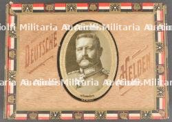 Grande boîte à cigares à l'effigie du Maréchal Hindenburg. Large Cigar Box Featuring Marshal Hindenburg — miniature 3