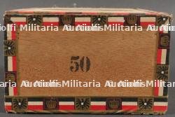 Grande boîte à cigares à l'effigie du Maréchal Hindenburg. Large Cigar Box Featuring Marshal Hindenburg — miniature 4