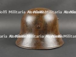 Casque allemand Stahlhelm M1918 camouflé. German M1918 Camouflaged Stahlhelm — photo 5