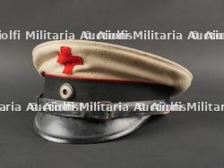 Casquette de personnel sanitaire allemand. German Medical Personnel Cap