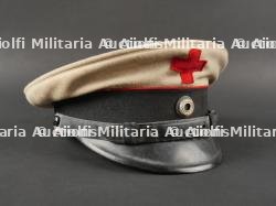 Casquette de personnel sanitaire allemand. German Medical Personnel Cap — miniature 2
