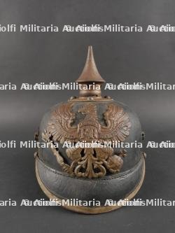 Casque à pointe prussien troupe modèle 1915. Prussian Enlisted Man’s Pickelhaube, Model 1915 — miniature 3