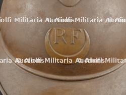 Casque Adrian M1915 moutarde des troupes d'Afrique. Adrian Helmet M1915, Mustard Colour, African Troops — miniature 4