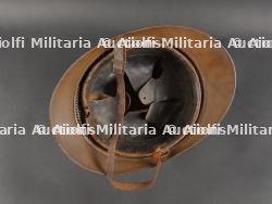 Casque Adrian M1915 moutarde des troupes d'Afrique. Adrian Helmet M1915, Mustard Colour, African Troops — miniature 10