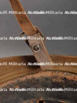 Casque Adrian M1915 moutarde des troupes d'Afrique. Adrian Helmet M1915, Mustard Colour, African Troops — photo 12