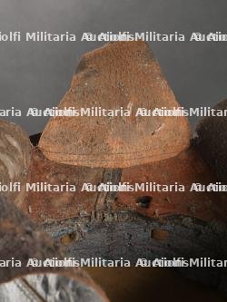 Casque Adrian M1915 moutarde des troupes d'Afrique. Adrian Helmet M1915, Mustard Colour, African Troops — photo 17