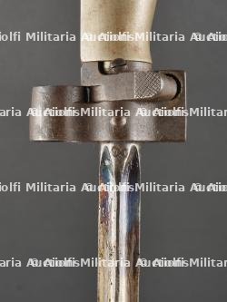 Epée-baïonnette 1886-15 au même numéro et porte fourreau riveté. 1886-15 Sword Bayonet with Matching Numbers and Riveted Scabbard Holder — photo 11
