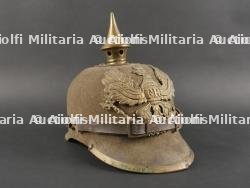 Casque à pointe prussien troupe ersatz en feutre. Prussian Enlisted Man’s Ersatz Felt Pickelhaube — photo 2