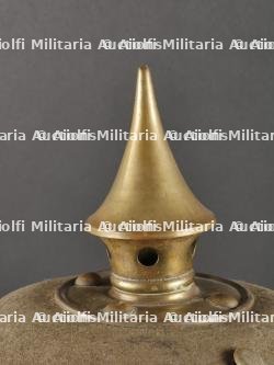 Casque à pointe prussien troupe ersatz en feutre. Prussian Enlisted Man’s Ersatz Felt Pickelhaube — miniature 7