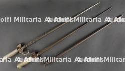 Lot de 2 épées baïonnettes Lebel 1886. Lot of Two 1886 Lebel Sword Bayonets — miniature 2