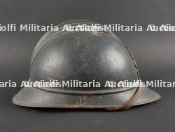 Casque Adrian M1915 du Service de Santé. Adrian Helmet M1915, Medical Service — photo 5