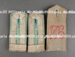 Pattes d'épaule troupe et sous-officier allemand. German Shoulder Straps, Enlisted and NCO Ranks