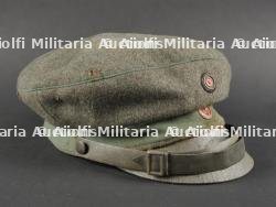 Casquette Badoise Dienstmütze M1917 feldgrau. Baden Dienstmütze M1917 Field-Grey Cap — miniature 2