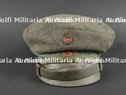 Casquette Badoise Dienstmütze M1917 feldgrau. Baden Dienstmütze M1917 Field-Grey Cap — photo 3