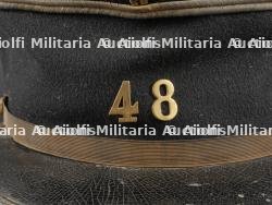 Képi d'un sous-lieutenant du 48e d'artillerie. Kepi of a Second Lieutenant, 48th Artillery Regiment — miniature 4