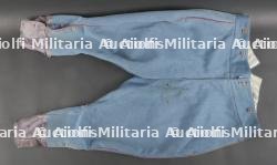 Culotte d'officier d'artillerie français bleu horizon. Blue Horizon French Artillery Officer’s Breeches