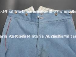 Culotte d'officier d'artillerie français bleu horizon. Blue Horizon French Artillery Officer’s Breeches — miniature 2