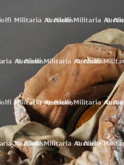 Masque anti-gaz allemand Lederschutzmaske avec filtre anti-arsine dans un superbe boîtier. German Gas Mask Lederschutzmaske with Arsine Filter in Superb Canister — miniature 18