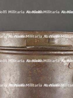 Masque anti-gaz allemand Gummimaske dans son boîtier. German Gas Mask Gummimaske with Canister — miniature 7