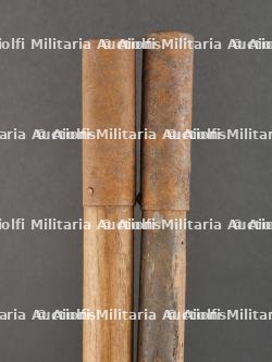Piquets de tente avec leur housse en toile feldgrau. German Tent Pegs with Field-Grey Canvas Cover — miniature 7