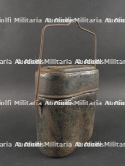 Gamelle, quart et couverts allemands. German Mess Kit, Cup, and Cutlery — photo 3