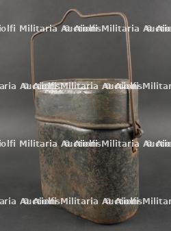 Gamelle, quart et couverts allemands. German Mess Kit, Cup, and Cutlery — miniature 4